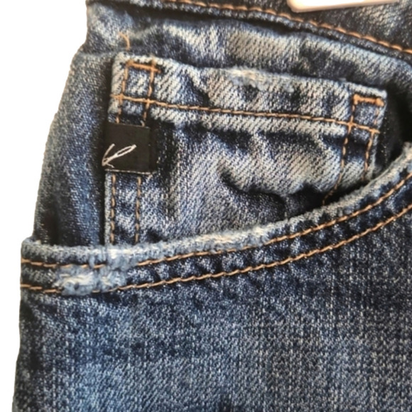 WOMENS Kancan dark wash distressed jeans size 7. - Picture 5 of 12